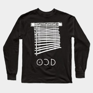 OCD Doodle White Long Sleeve T-Shirt